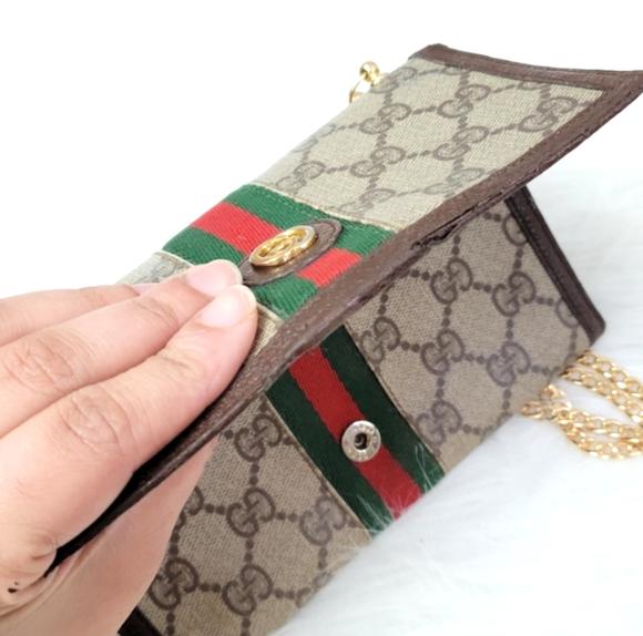 100% Authentic Gucci web sherry line wallet - Picture 10 of 10